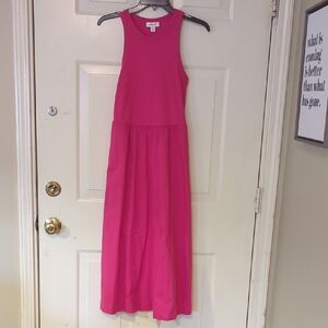 Sundress Maxi Pink Skirt Is Lined